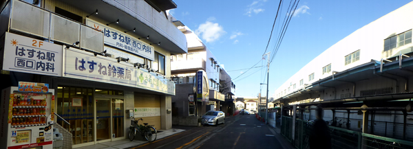 都営三田線蓮根駅前の写真